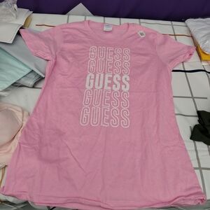Guess Kids Light Pink Casual Dress